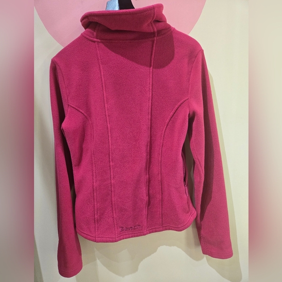 Bench zipper sweater pink size large - Picture 2 of 5